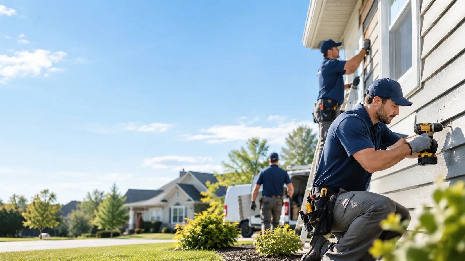 Commercial Siding Repair in Mount Hope, WI